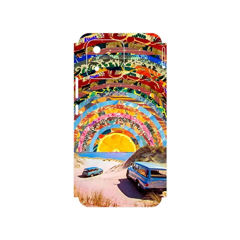 برچسب پوششی ماهوت مدل Collage of Orange Sky مناسب برای گوشی موبایل آنر X5