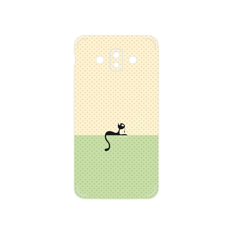 برچسب پوششی ماهوت مدل Minimal Internet Cat Icon مناسب برای گوشی موبایل سامسونگ Galaxy J7 Duo
