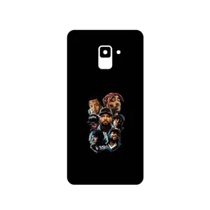 MAHOOT Great Rappers Digital Art Cover Sticker for Samsung Galaxy A8 Plus 2018