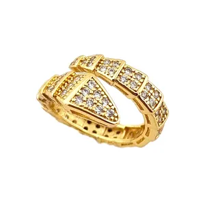 انگشتر زنانه مدل مار MZ1324