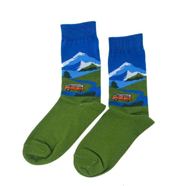 جوراب ساق بلند زنانه لروی مدل LR-01