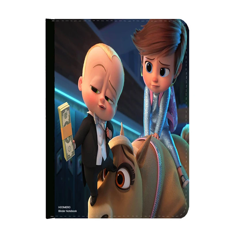 کلاسور هومرو مدل KL2876 طرح انیمیشن بچه رئیس