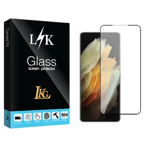 محافظ صفحه نمایش شیشه ای ال کا جی مدل LKK FLGL مناسب برای گوشی موبایل سامسونگ Galaxy S21 Ultra