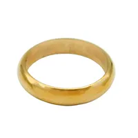 ست حلقه طلا 18 عیار زنانه و مردانه گالری طلای پیرعطا مدل رینگ ساده