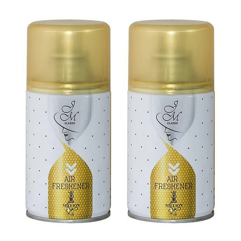 اسپری خوشبوکننده هوا جی ام مدل ONE MILLION حجم 300 میلی لیتر مجموعه 2 عددی