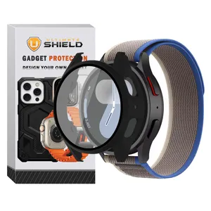 Ultimate Shield Trail GRD BK Band for Samsung Galaxy Watch 5 44mm with cover