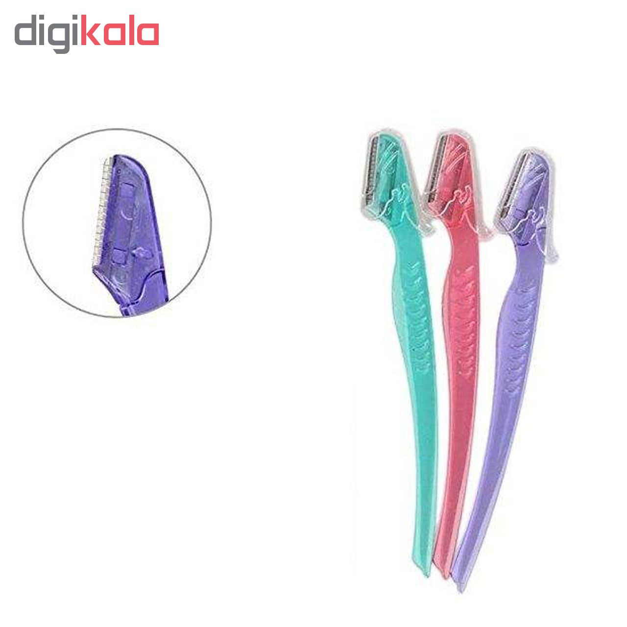 تیغ ابرو دورکو مدل L10003 کد 001 بسته 3 عددی تیغ ابرو دورکو مدل L10003 کد 001 بسته 3 عددی