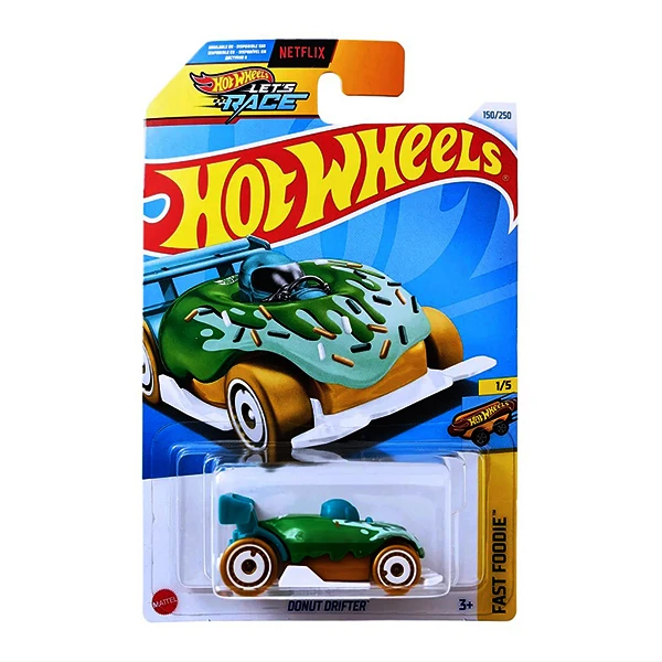 ماکت ماشین هات ویلز مدل FAST FOODIE Donut Drifter