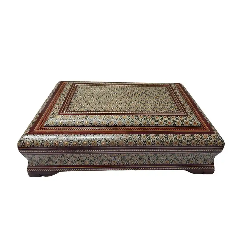 جعبه قرآن کریم خاتم کاری کد 232