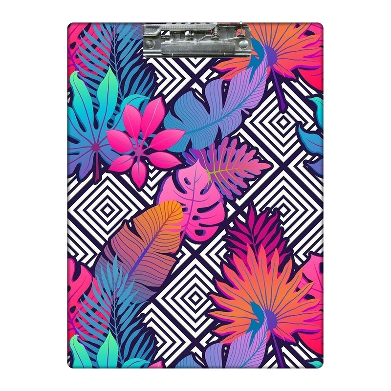 تخته شاسی طرح پترن گل و اشکال هندسی کد  5311618 سایز A4