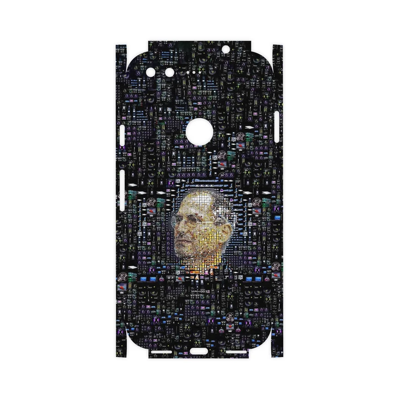 برچسب پوششی ماهوت مدل 2 Collage of Steve Jobs-FullSkin مناسب برای گوشی موبایل گوگل Pixel