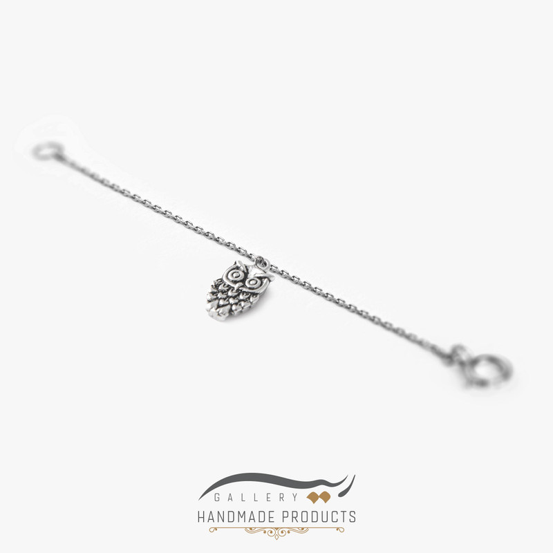 آویز ساعت نقره زنانه ریسه گالری مدل بوف 2040