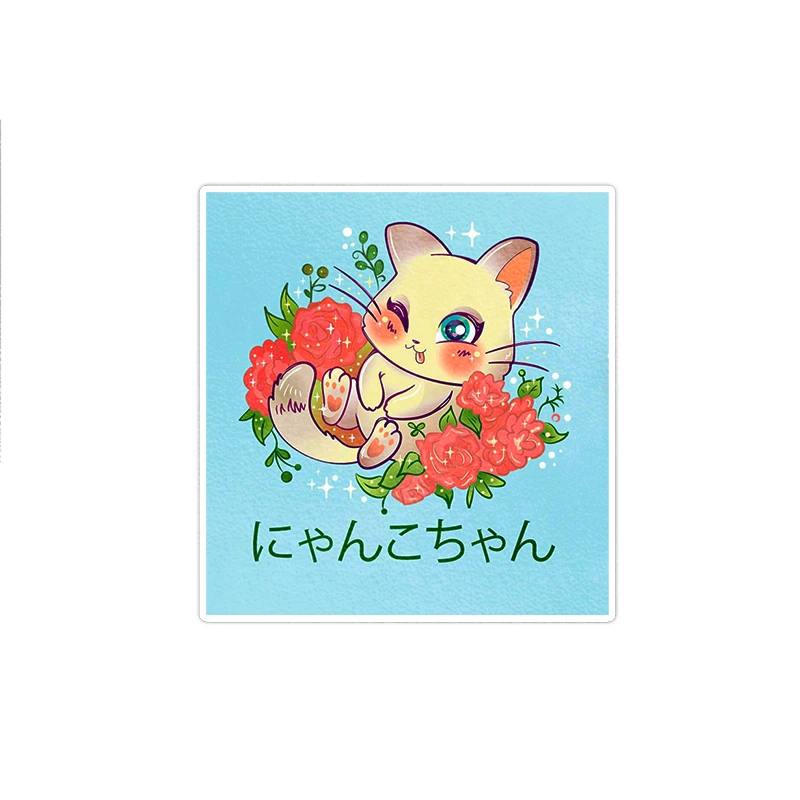 استیکر تزئینی موبایل و تبلت ماسا دیزاین مدل stkv0368 طرح ANIME.CAT