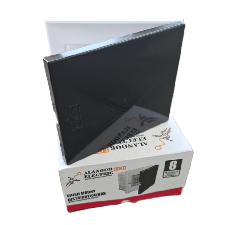 جعبه فیوز 8 عددی آلانور الکتریک مدل توکار طرح LCD