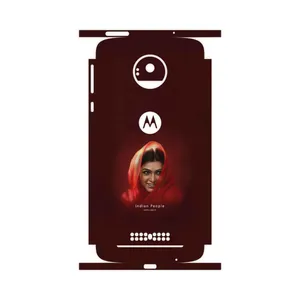 MAHOOT Portrait of an Indian Woman-FullSkin Cover Sticker for Motorola Moto Z