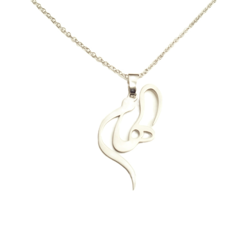 گردنبند دخترانه مدل استیل الهام