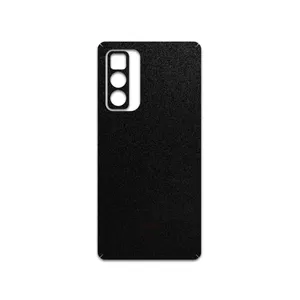 MAHOOT Black-Suede Cover Sticker for Motorola Edge 20 Pro