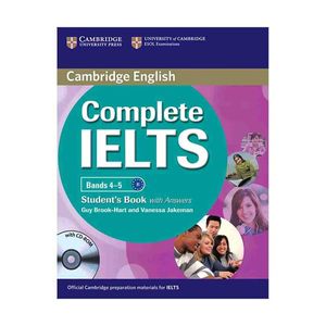 کتاب Complete IELTS Bands 4-5 B1 اثر Guy Brook- Hart And Vanessa Jakeman انتشارات Cambridge