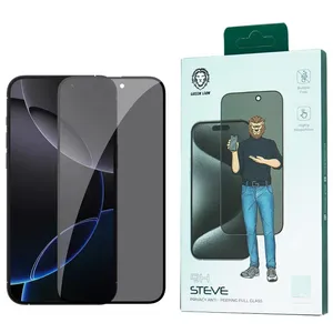 Green Lion 9H Steve privacy Screen Protector For Apple iPhone 15 Pro Max