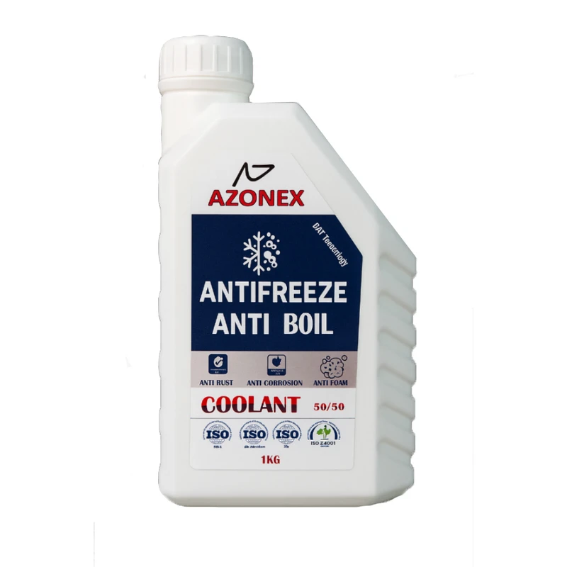 ضدیخ و ضدجوش 50 به 50 آزونکس مدل coolant حجم لیتر