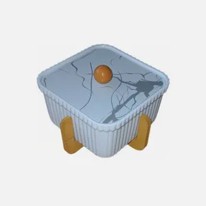 قندان مدل پایه چوبی