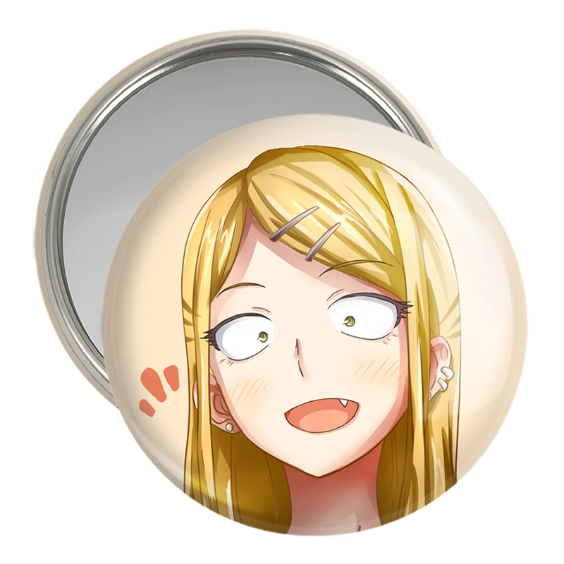 آینه جیبی خندالو مدل اندو سایا انیمه داکاشی کاشی Dagashi Kashi  کد 23403