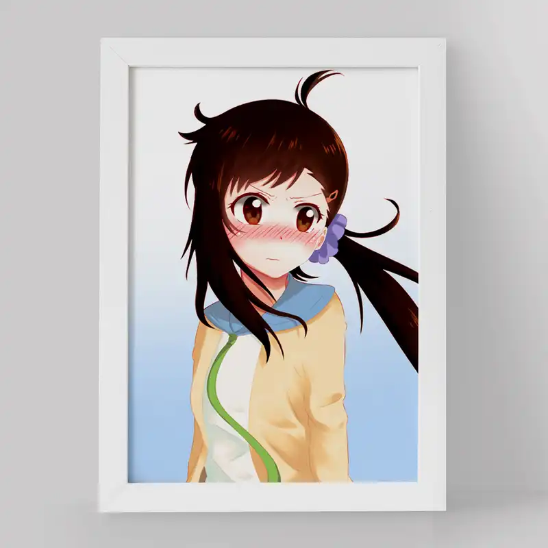 تابلو خندالو مدل اونودرا انیمه عشق دروغین کد 17142