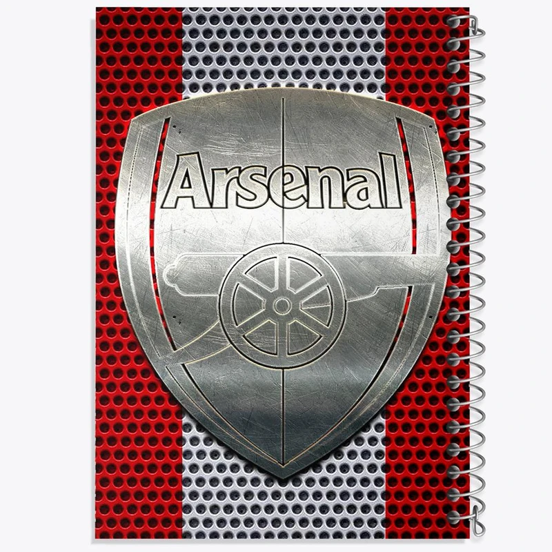 دفتر ژورنال نویسی 50 برگ خندالو مدل نقطه ای طرح باشگاه آرسنال کد 27196