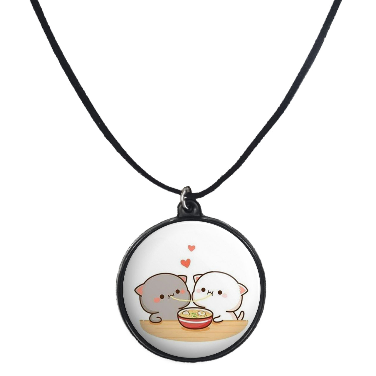 گردنبند پرمانه طرح عاشقانه کد pmb.5315 مدل دو طرفه