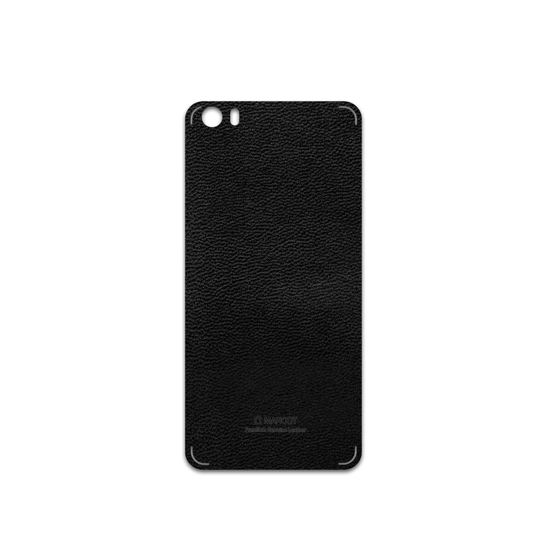 برچسب پوششی ماهوت مدل Black-Leather مناسب برای گوشی موبایل شیائومی Mi 5