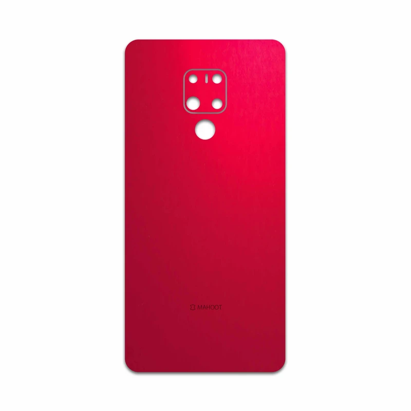 برچسب پوششی ماهوت مدل Matte-Warm-Red مناسب برای گوشی موبایل هوآوی Mate 20 X
