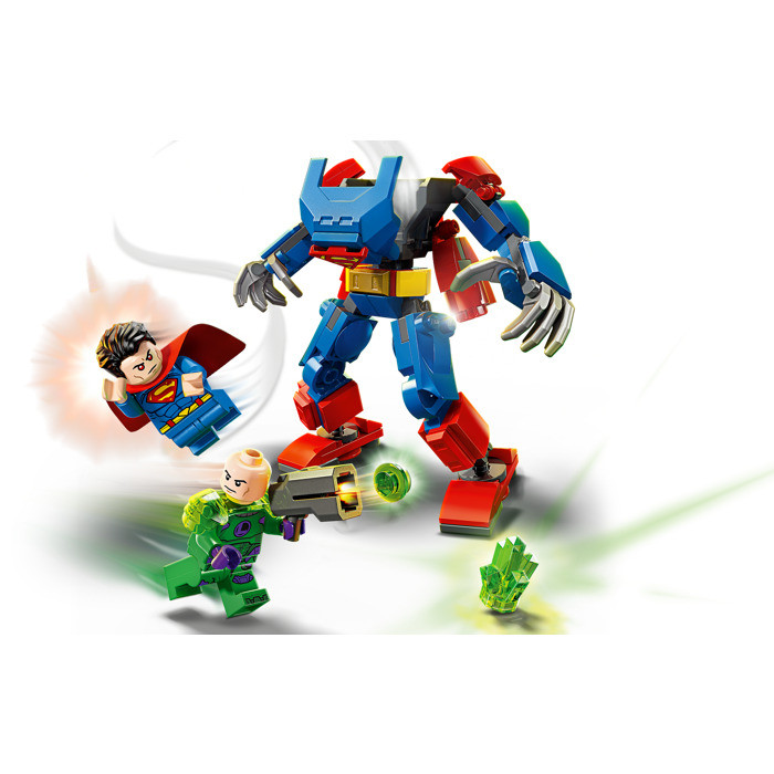 لگو سری دی سی مدل Superman Mech vs Lex Luthor کد 76302