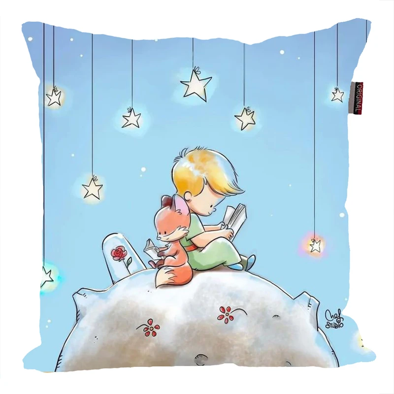 کوسن ناریکو مدل فانتزی طرح شازده کوچولو و روباه کد 05647