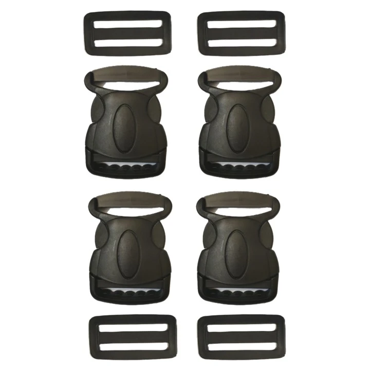 قفل سگک چمدان مدل خرچنگی 5cm به همراه بندگیر بسته 8 عددی