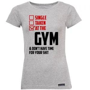 تی شرت آستین کوتاه زنانه 27 مدل At The Gym کد MH1538