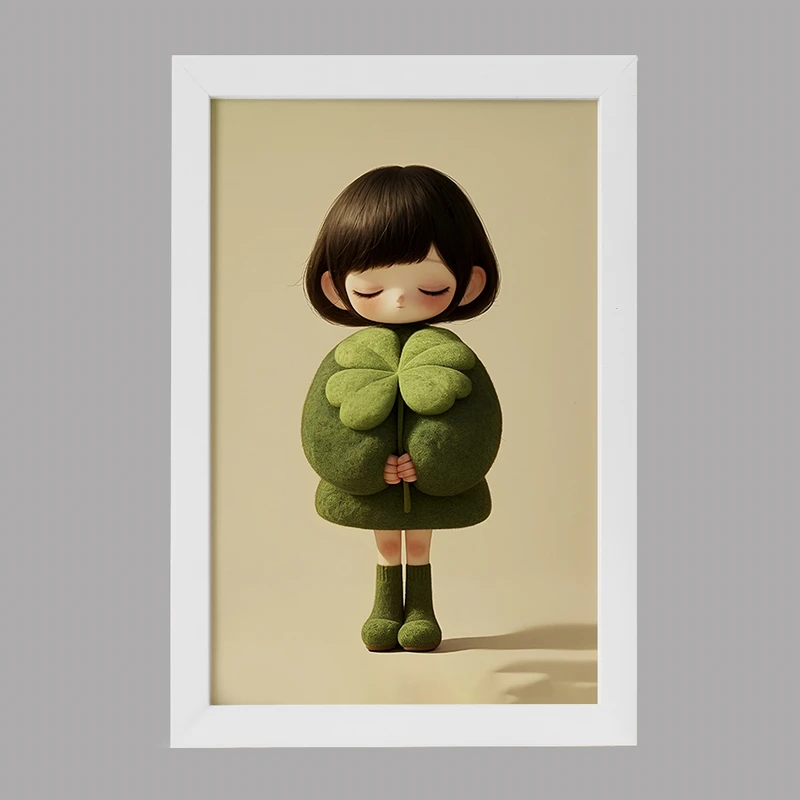 تابلو خندالو مدل دخترانه کیوت کد F5155