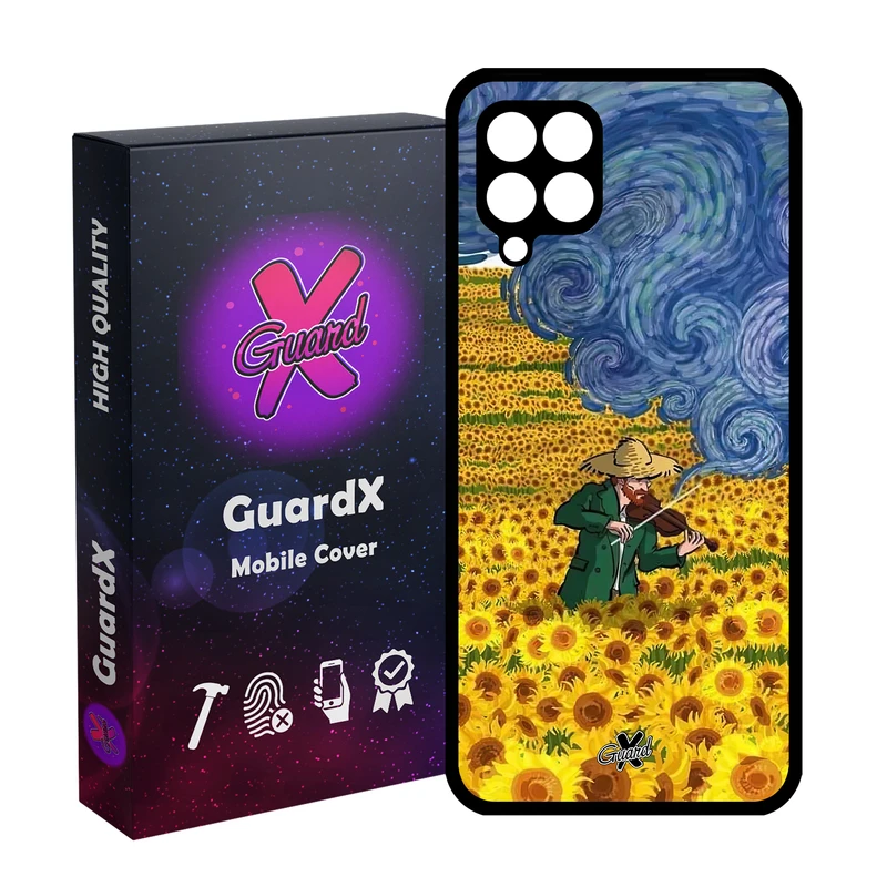 کاور گارد ایکس طرح Art مدل Glass10580 مناسب برای گوشی موبایل سامسونگ Galaxy A12/M12/F12