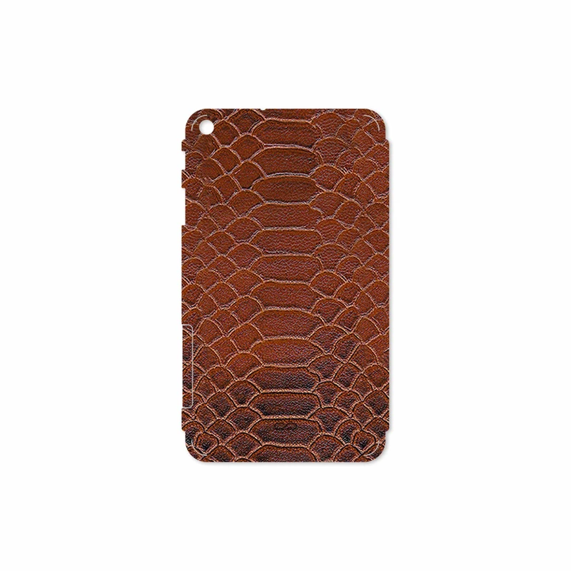 برچسب پوششی ماهوت مدل Brown-Snake-Leather مناسب برای تبلت هوآوی Mediapad T1 7.0 2015