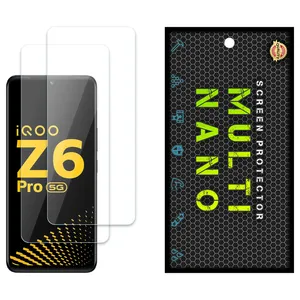 Multi Nano X-S2N Screen Protector For Vivo iQOO Z6 Pro Pack of 2