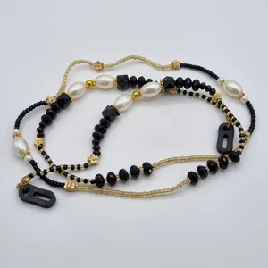 بند عینک مدل نگین دار