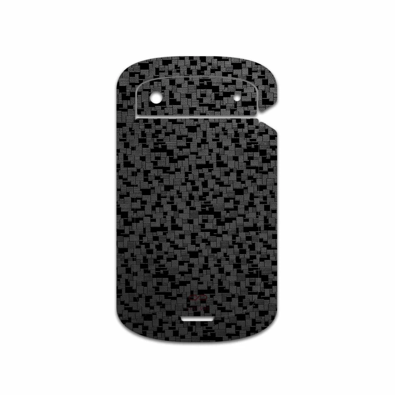 برچسب پوششی ماهوت مدل Black-Silicon مناسب برای گوشی موبایل بلک بری Bold Touch 9900