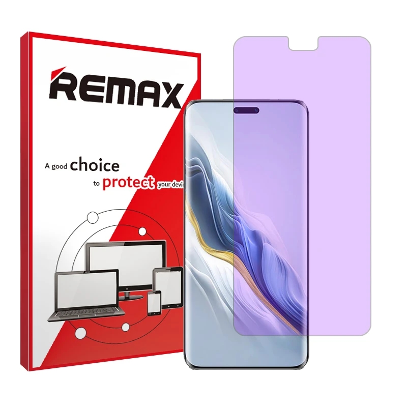    محافظ صفحه نمایش ضد اشعه بنفش ریمکس مدل HyPRL مناسب برای گوشی موبایل آنر Magic 6 Pro 