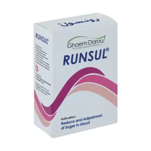 کپسول رونسول گیاهان قائم دارو کد 4068 بسته 30 عددی 