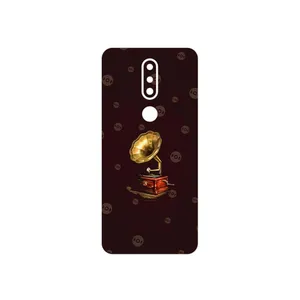 MAHOOT Gramophone Nostalgia Cover Sticker for Nokia 7.1