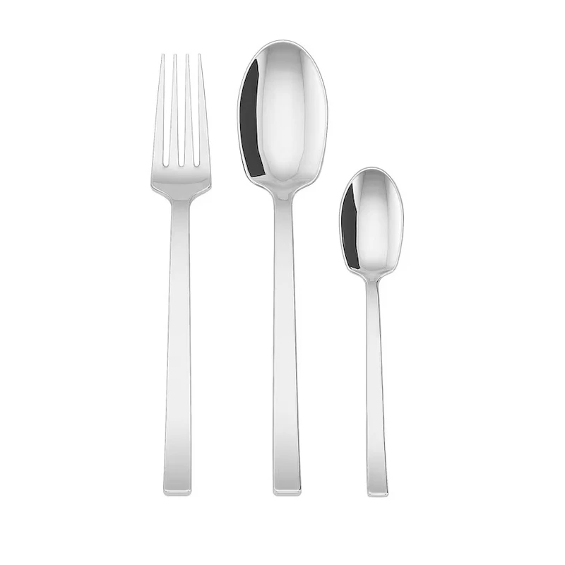 سرویس قاشق و چنگال 18 پارچه ایکیا مدل SMAKGLAD