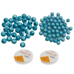 مهره دستبند مدل خالدار کد 211 مجموعه 102 عددی