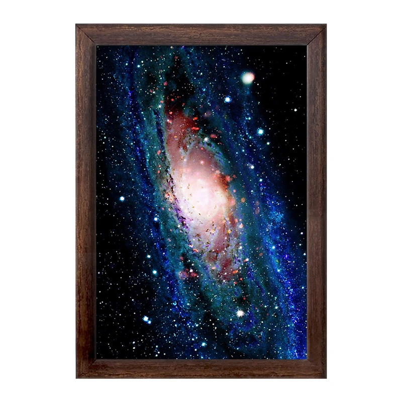 تابلو خندالو طرح کهکشان و سیاره ها کد 25370
