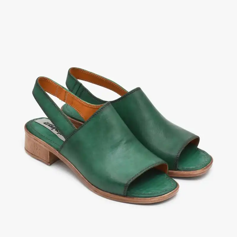 صندل زنانه چرم تهران مدل L69S