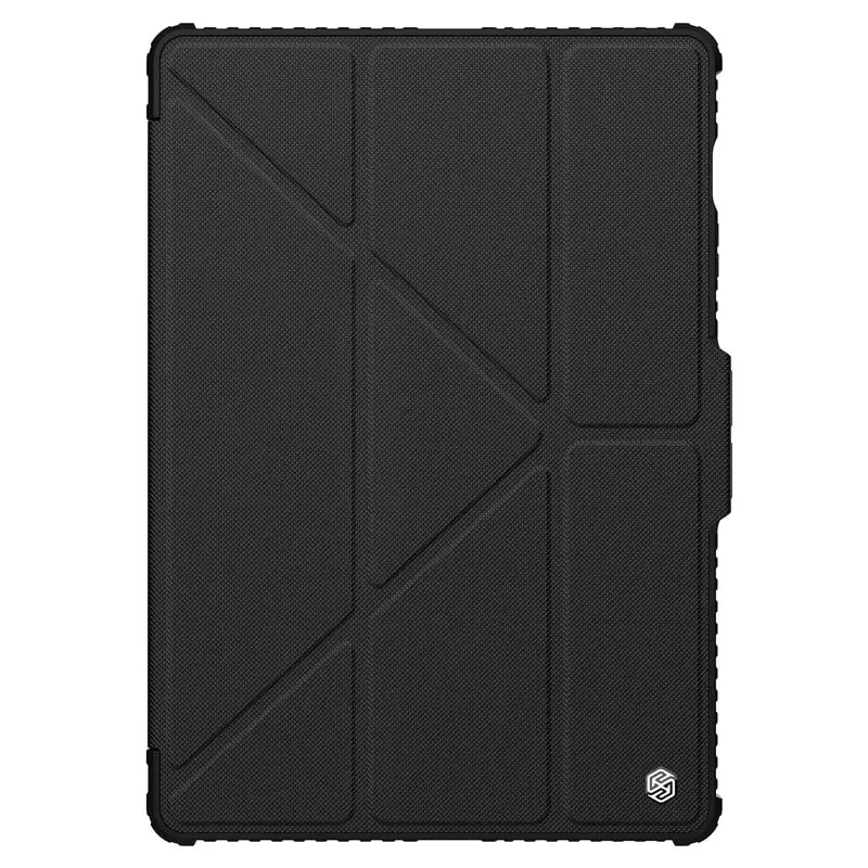 کیف کلاسوری نیلکین مدل Camshield Bumper Flip Folding مناسب برای تبلت سامسونگ Galaxy Tab S9 Fe Plus