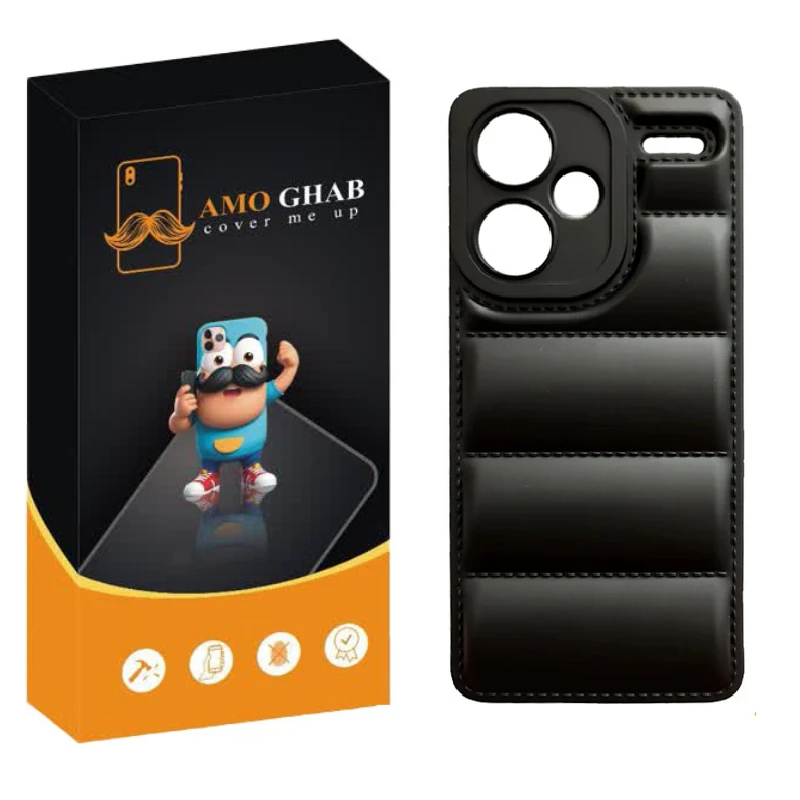 کاور عمو قاب مدل پافری مناسب برای گوشی موبایل شیائومی Redmi Note 13 Pro Plus 5G